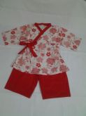 Conjunto Kimono+Calça- Tam 2 - Cód.: 02f