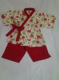 Conjunto Kimono+Calça - Tam 2 - Cód.: 04f