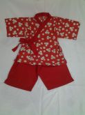 Conjunto Kimono+Calça - Tam 2 - Cód.: 03f