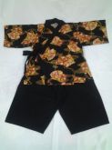 Conjunto Kimono+Calça- Tam 2 - Cód.:01f