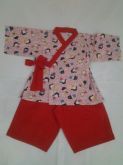 Conjunto Kimono+Calça - Tam 2 - Cód.: 06f